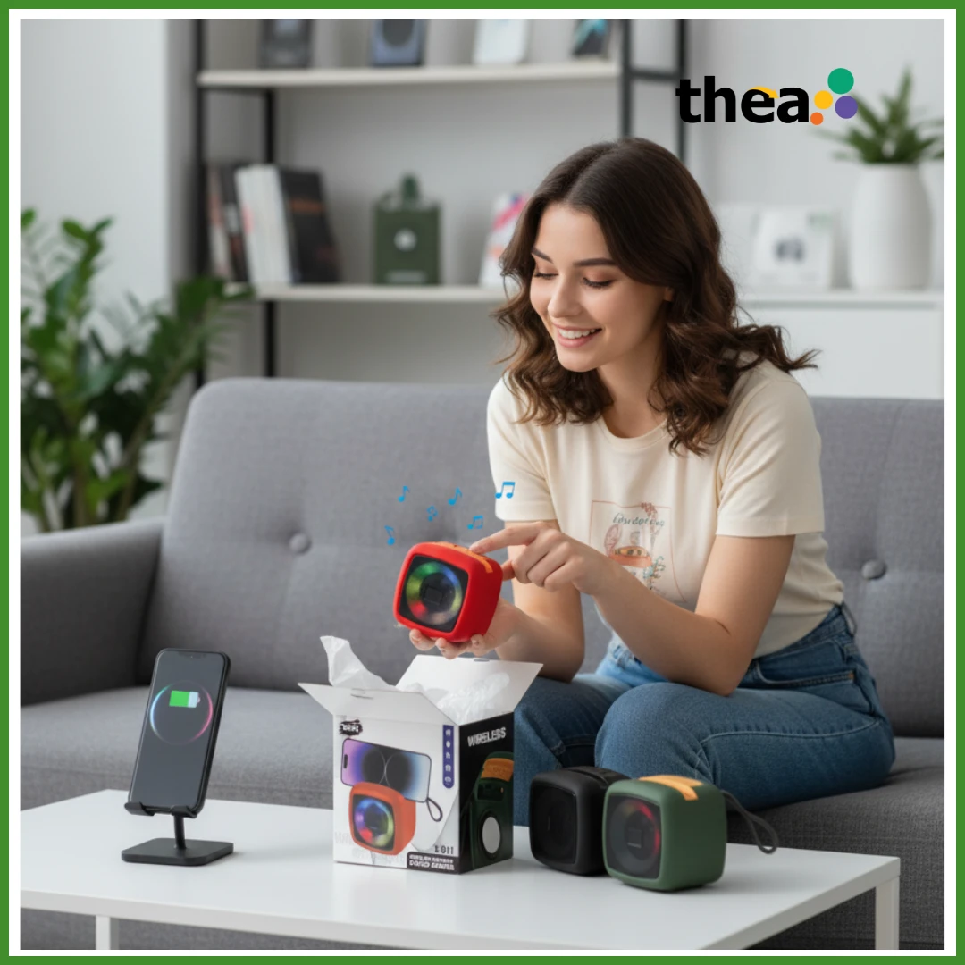 Wireless Portable Rechargeable Mini Disco Speaker X-911 with Bluetooth, FM Radio, AUX, TF Memory Card Reader and USB Pen Drive