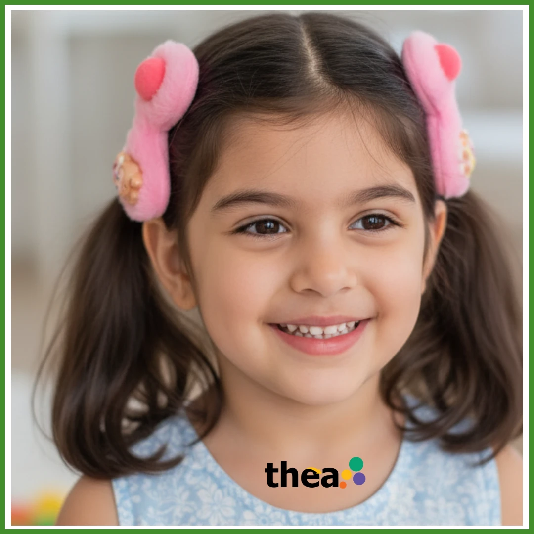 2Pcs Cartoon Lollipop Bows Hair Clips